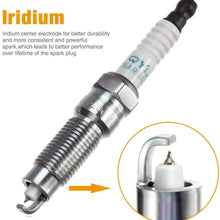Set of 8 QYL Spark Plug Iridium Replacement# SP509 HJFS24FP, Fit for Ford Expedition Lincoln Navigator V8