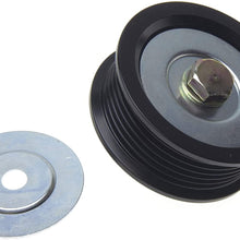 ACDelco 36303 Professional Flanged Idler Pulley with Bolt, 2 Dust Shields, Insert, Retainer, and Washer