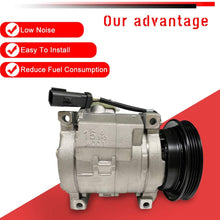 cciyu AC Compressor with Clutch for D-odge Neon SX 2001-2010 Ch-rysler PT Cruiser 2001-2010 CO 27001C Auto Repair Compressors Assembly