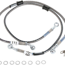Cycleflex Brake Lines Two-Line Race Kit Fits 2007-2009 Kawasaki ZX1400 Ninja ZX-14
