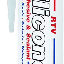 CRC 14059 RTV Silicone Sealant - Red, 8.75 Wt Oz