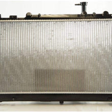 RUILIJIA Automatic AT Aluminum/Plastic Radiator 1 Row Fit 2003 2004 2005 2006 2007 2008 Mazda 6 2.3L L4 L32115200C