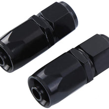 Honhill Fuel Line Hose Kit for Coolant Hose and Oil Hose Repair Projects, 10FT Fuel Line with 6AN Hose End Adapters and Hose Separator Clamps