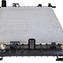 AutoShack RK1152 26.7in. Complete Radiator Replacement for 2008-2012 Chevrolet Malibu 2006-2010 Pontiac G6 2007-2009 Saturn Aura 2.4L 3.6L