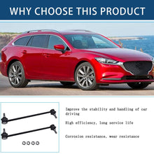 labwork Front Stabilizer Sway Bar Tie Rod Suspension Kit Inner Ends Link Ball Joints Assembly Fit for 2010-2013 Mazda 3 and 3 Sport
