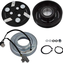 WFLNHB AC A/C Compressor Clutch Coil Assembly Kit Replacement for Suzuki SX4 2007 2008 2009 3.5 Liter Engine