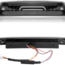 LED 3rd Third Brake Light for 2009-2018 Dodge Ram 1500/2010-2018 Dodge Ram 2500 3500-Waterproof-High Mount Rear Cargo Lamp Center Stop Light