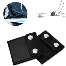 LICY Seatbelt Adjuster for Adults, Vehicle Seat Belt Cover Clips for Universal Comfort Automotive Belt Strap 2 Pack Black