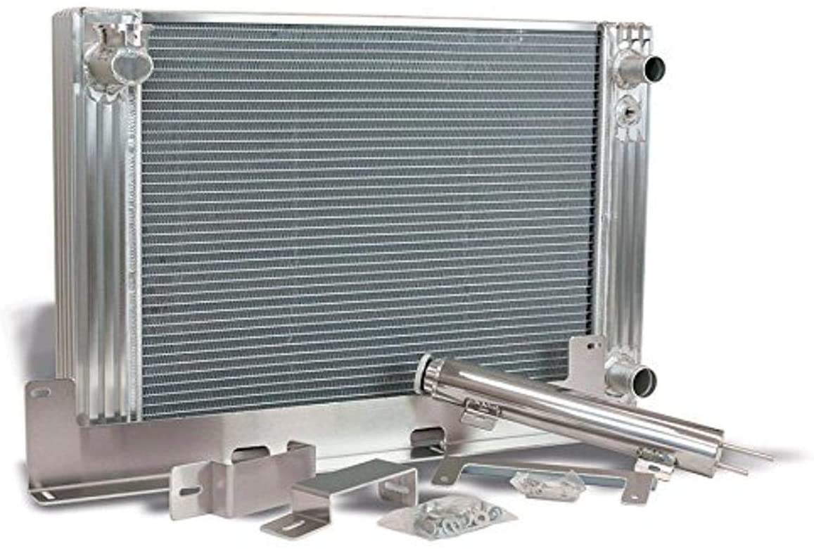 Flex-a-lite 52085LS Direct-fit Aluminum Radiator and Electric Fan for Ford Mustangs with LS Engine Conversion