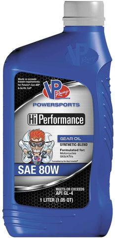 Vp Racing Lubricants 1 Lgl 500 80W Gear Oil 1L Vp7608003 New