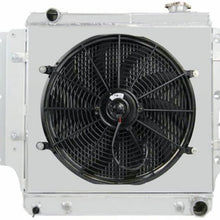 OzCoolingParts 4 Row Core All Aluminum Radiator + 16" Fan w/Shroud Kit for 1987-2006 88 89 90 91 92 93 94 95 96 97 98 99 00 01 02 03 04 05 Jeep Wrangler TJ YJ GM Chevy V8 Conversion Engine