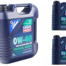 Liqui Moly0W-40 Full Synthetic Motor Oil 1-5 Liter Jug 2050 +2-1 Liter Jugs 2049 7 Liters Total