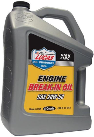 Lucas Oil 10636 Lucas Engine Break-In Oil