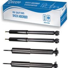 ECCPP Shocks and Struts, Front Rear Shock Absorbers Strut Kits Compatible with 1993-2002 Ford Crown Victoria,1981-2002 Lincoln Town Car,1983-2002 Mercury Grand Marquis 344424 5960 343135 5961