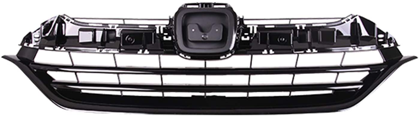 2017-2019 Honda Crv Front Grille; For Lx Model; Painted-Black; Made Of Abs Plastic Partslink HO1200234