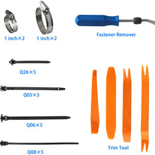 Shineyoo Car Retainer Clips Plastic Fasteners Kit Fender Rivet Clips 16 Most Popular Sizes-650Pcs Auto Push Pin Rivets Kit with Fastener Remover Cable Tie for GM Ford Toyota Honda Chrysler