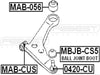 FEBEST MAB-CUS Front Control Arm Bushing