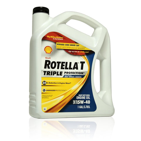 Shell Oil Rotella T 15W40 CJ4 GL 550019913