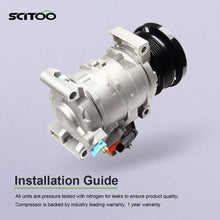 SCITOO Compatible with A/C Compressor CO 11145C for 2008-2010 Dodge Grand Caravan