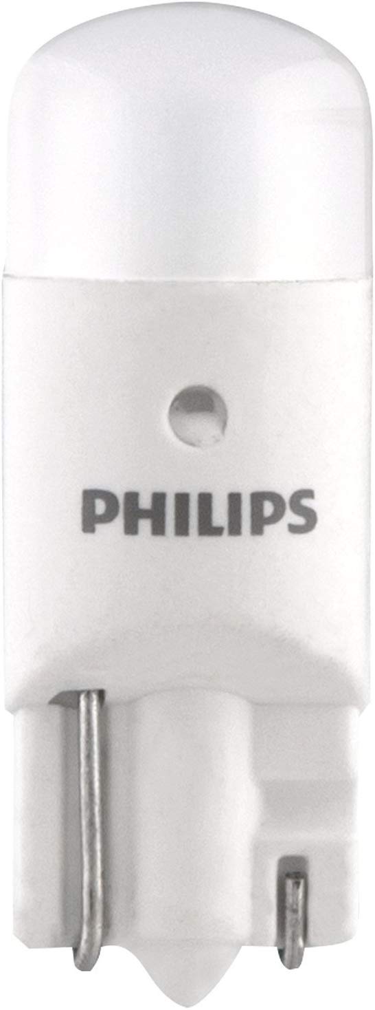 Philips 127916000KB2 T10/168/12961 White 6000K LED light bulb, 2 Pack