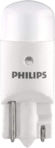 Philips 127916000KB2 T10/168/12961 White 6000K LED light bulb, 2 Pack