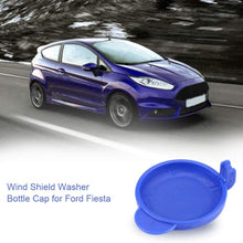 Terisass Windscreen Washer Bottle Cap 1488251 42mm Diameter Auto Wind Shield Washer Fluid Reservoir Bottle Cap Fit for Ford Fiesta MK6 2001 2002 2003 2004 2005 2006 2007 2008