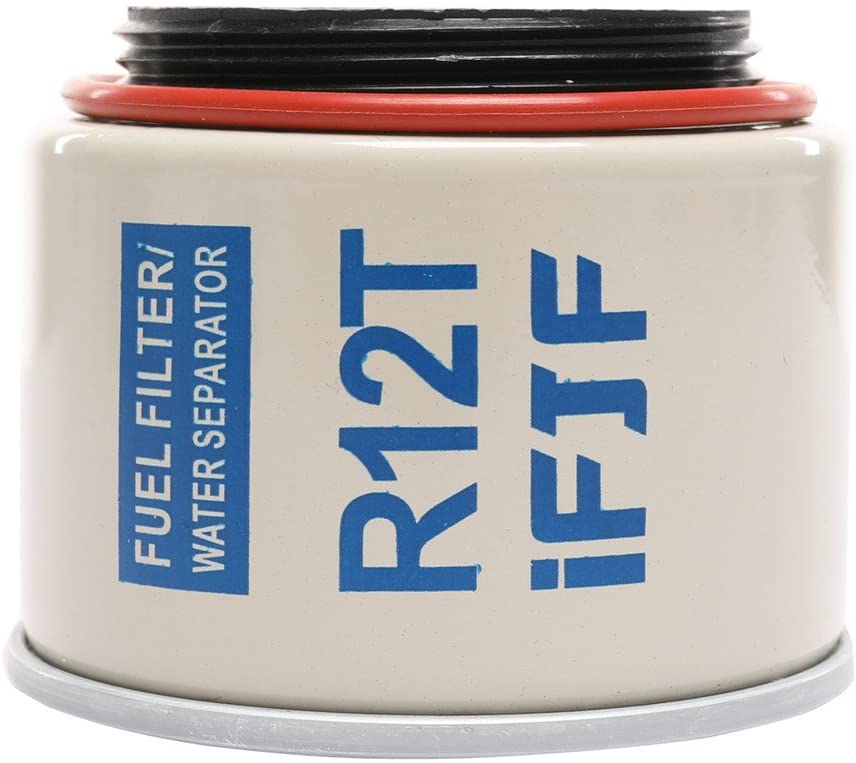 iFJF Automotive Replacement Filter of R12T Fuel Filter/Water Separator 120AT NPT ZG1/4-19 fit Diesel Engine (R12T Filter)