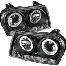 Spyder Auto 5009166 CCFL Halo Projector Headlights Black/Clear