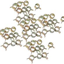 100X Air Pipe Clamps For Fuel Hose, Spring Clip For, 6-15Mm