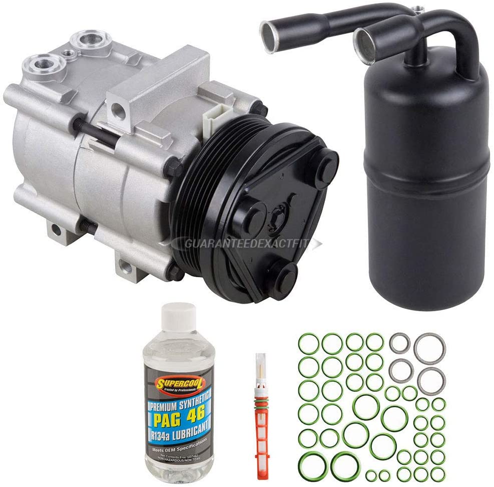 For Ford Mustang 2005 2006 AC Compressor w/A/C Repair Kit - BuyAutoParts 60-81176RK NEW