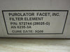 Purolator 572744 Facet Filter 28025-G an 6235-3A