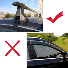 Lizudian 54" Universal Top Roof Rack Cross Bars Luggage for 4 Door Car SUV Truck