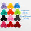 RoyAroma 22mm Replacement Refill Pads(60PCS) for 30mm Stainless Steel Essential Oil Diffuser Necklace Pendant Locket Car Diffuser-12 Colors, 6/7 Inch Diameter