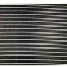 ZM GM Chevy 31" x 19" x 3" Aluminum Radiator 2 Row Double Pass Universal 3" Thickness Extra Cooling