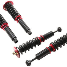 cciyu Coilover Suspension Shock Absorbers Adjustable Coilovers Lowering Kit Fit for 2001-2003 Acura CL /1999-2003 Acura TL /1998-2002 Honda Accord