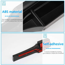 for JL Storage Tray, Gear Shift Storage Box Organizer, Center Console Tray Side Storage Pockets Bins Compartments for 2018-2020 Jeep Wrangler JL JLU & 2020 Jeep Gladiator JT with Auto Transmission