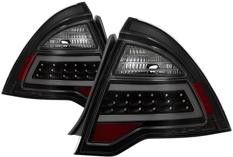 LED Light bar Tail Light for Ford Fusion 10-12 - Black Smoke