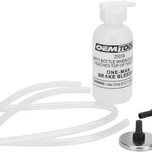 OEMTOOLS 25036 Bleed-O-Matic One-Man Brake Bleeder Kit, Bleed Your Brakes on Your Own, Bleeder Bottle Holds to the Vehicle with a Magnet, No Spill