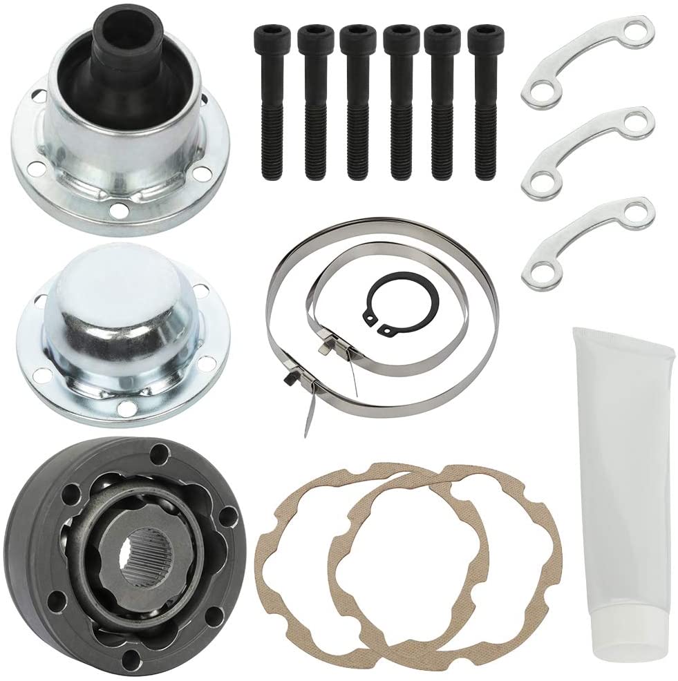 LSAILON Drive shaft CV Joint Rebuild Kit replacement for Jeep Dodge Liberty Nitro 3.7L 4.0L Front 2007-2011