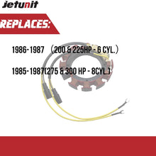 JETUNIT Outboard Stator For Johnson Evinrude OMC Sea Drive 35AMP 6 & 8 Cylinder 18-5868 583847 583117 583670 173-3117