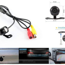 Car Rear View Parking System, 4.3" Mirror Mount Monitor & Backup Camera Free 6 Meters / 20 FT Video Cable