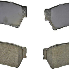 AMS Automotive 200-1164 Semi-Metallic Brake Pad, 4 Pack