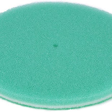 Round Shape Mushroom Head Air Filter Replacement Sponge 3 Layers 20×250mm (Green)