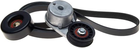 ACDelco ACK060854K1 Professional Automatic Belt Tensioner and Pulley Kit with Tensioner, Pulley, and Belt