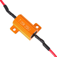 FOORDAY 25W 25ohm LED Load Resistor for Turn Signal LED License Plate Lights & DRL LED Canbus Decoder - 2 Pcs