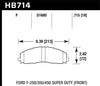 Hawk Performance HB714Y.715 Street Brake Pads