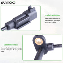 SCITOO 2 pcs Front Left Right ABS Wheel Speed Sensors Fit for 2007 2008 2009 2010 2011 2012 Dodge Caliber,2007 2008 2009 2010 2011 2012 Jeep Compass/Patriot ALS2088 ALS2084