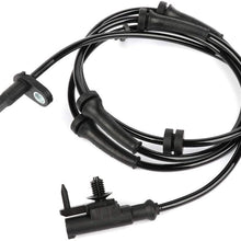 ANGLEWIDE 2 x ABS Wheel Speed Sensors Left+Right+Front Replacement for 2009-2012 Infiniti FX35 2012 Infiniti EX35 2009-2013 Infiniti FX50