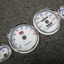 94 95 96 97 98 99 00 01 Acura Integra RS LS GS Manual Transmission 7 Color White Face Glow Gauges Dash Light Kit -8K RPM