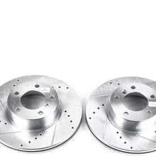 Power Stop EBR858XPR Front Evolution Drilled & Slotted Rotor Pair